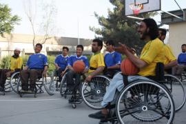 Un allenamento della squadra a Kabul