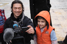 Kenji Goto in Siria, prima di essere rapito