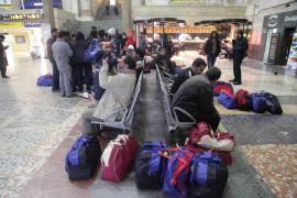 I profughi siriani alla Stazione Centrale di Milano