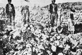 Un'immagine del genocidio armeno
