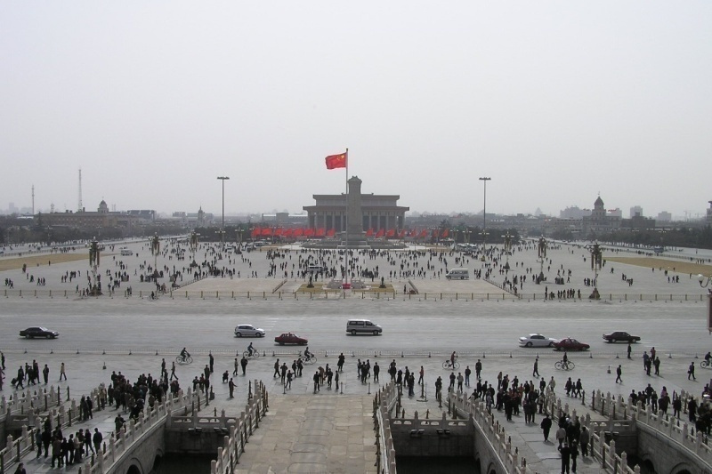 Piazza Tian'anmen (Wikimedia Commons)