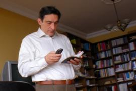 Prof. Ahmet Insel (Foto di Blogtrotters)