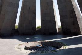 Il memoriale del genocidio armeno a Yerevan