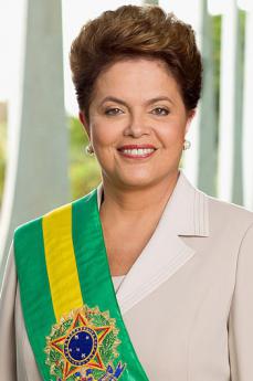 La Presidente del Brasile Dilma Rousseff (fonte Wikicommons, utente Agéncia Brasil)