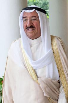 L'Emiro del Kuwait Sabah al-Ahmad al-Sabah (foto Wikicommons, utente The White House)