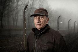 Il sopravvissuto a Buchenwald Israel Lazar, un personaggio del film (foto di kinderblock66thefilm.com)