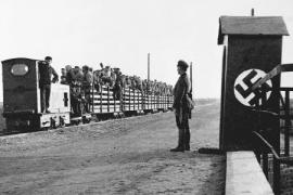 Un campo di lavoro nazista (foto di e-notes)