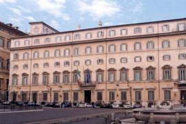 Palazzo Chigi, sede del governo italiano (foto di CN24)