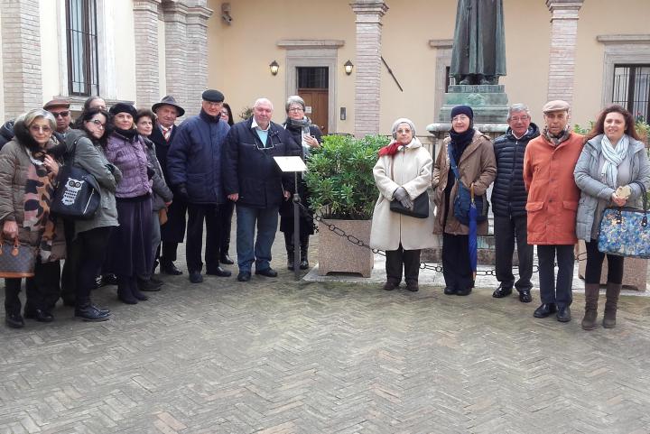 Cerimonia al Giardino dei Giusti di Assisi