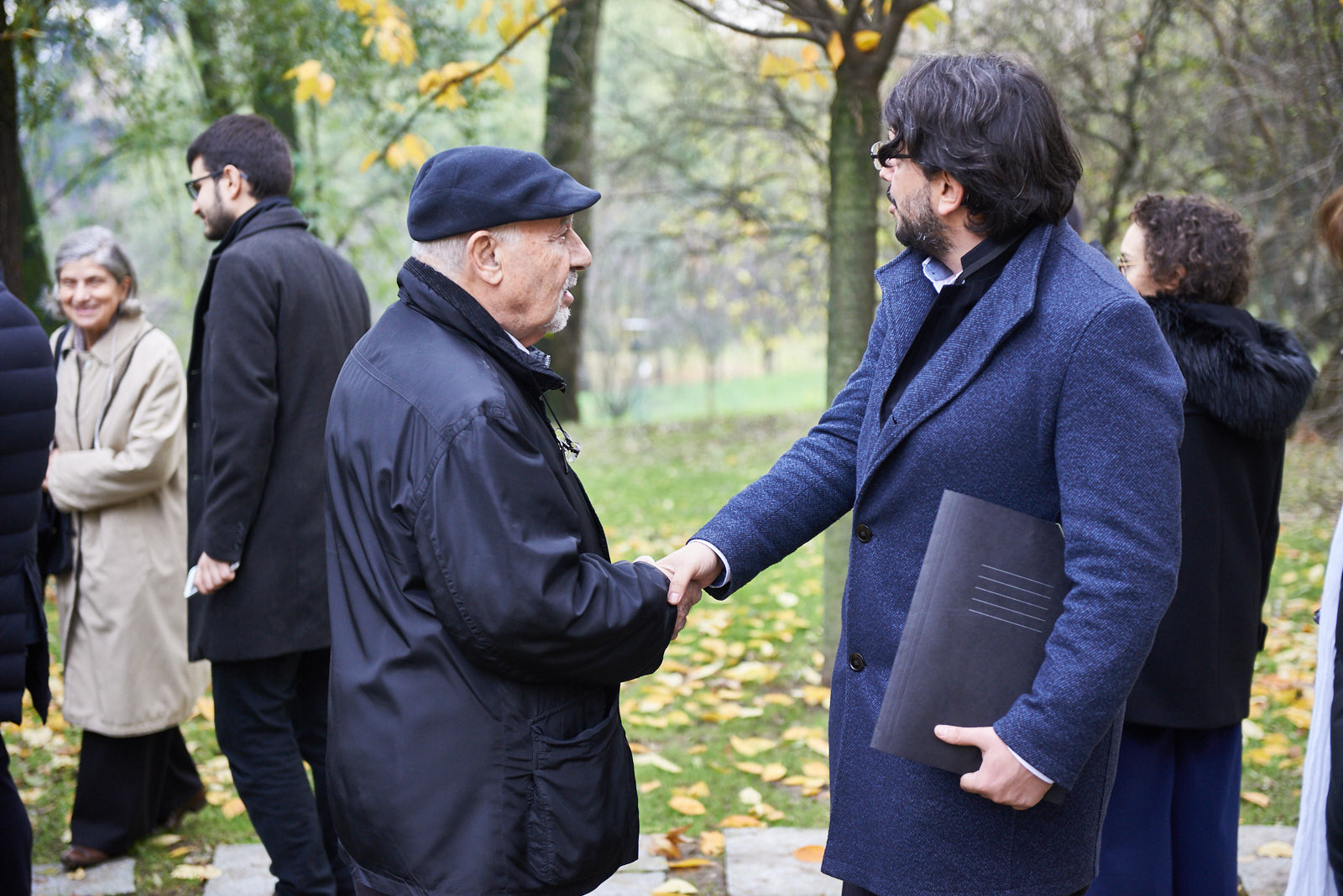 Pietro Kuciukian, Console onorario d'Armenia in Italia e co-fondatore di Gariwo, e Simone Zoppellaro, giornalista