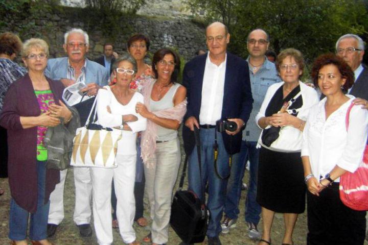 Gabriele Nissim con i partecipanti alla cerimonia