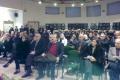 Il pubblico nella sede del Parco durante la cerimonia d'inaugurazione del Bosco dei Giusti