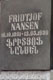 Lapide di Nansen sul Muro della Memoria