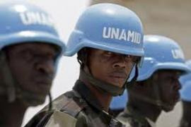 soldati della missione UNAMID (foto di Reuters)