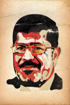 Mohammed Morsi (disegno di Steve Wilson)
